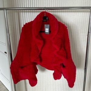 Jayley Collection Faux Fur Shawl